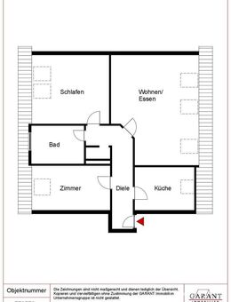 ** 3 Zimmer-Dachgeschoss-Wohnung mit Stellplatz und Carport in zentraler Lage ** - Mannheim