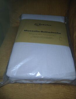1 Garnitur " basatex" musselin bettwäsche Beige neu& ovp - Leverkusen