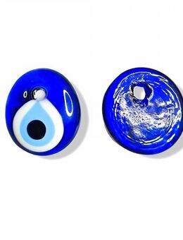 Glas Dekoration Nazar Boncuk 4,2cm Blaue Anhänger Mit Loch Rund Auge Deko Blau 6,90 €* - Villingen-Schwenningen