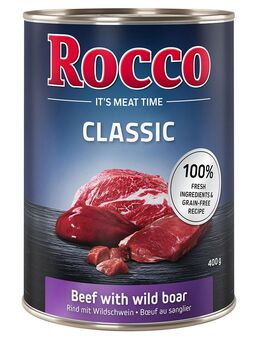 Rocco Classic 6 x 400 g - Rind mit Wildschwein