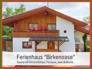 Ferienhaus auf Zeit **drei Schlafzimmer** Sauna** Waschmaschine und Trockner**voll möbliert** - Bad Heilbrunn