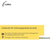 Fachkraft für Fahrzeugtechnik (m/w/d) - Bisingen