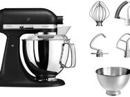 KitchenAid Küchenmaschine Küchenmaschine 5KSM175PSEBK GUSSEISEN SCHWARZ Küchenmaschine 5KSM175PSEBK GUSSEISEN SCHWARZ, 400 W, 4,8 l Schüssel