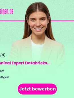 Technical Expert Databricks (m/w/d) - Stuttgart