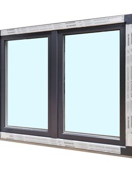 Kunststofffenster, Fenster auf Lager Anthrazit 150x120 cm 2-flg. - Essen