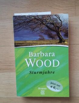 Sturmjahre. Broschierte TB-Sonderausgabe v. 2002. Fischer Taschenbuch Verlag. Barbara Wood (Autorin) - Rosenheim