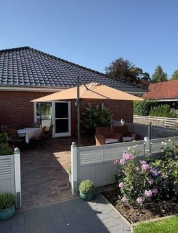 Besonderes Angebot: Bungalow 2018, barrierefrei, ca.124 qm Wfl.auf 1111 qm Grund,mit Nebengebäuden (Werkstatt und Carport/Garage), 3 Terrassen - Niendorf (Stecknitz)