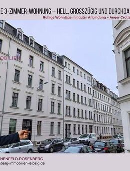 Sanierte 3-Raumwohnung im Leipziger Osten - Leipzig