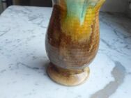 2 Keramik Vasen 8,5 cm Blumenvasen Vintage Deko zus. 5,- - Flensburg