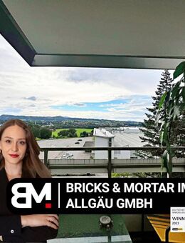 2-Zimmer-Wohnung in Kempten - mit Aufzug, Balkon und Garage - Kempten (Allgäu)