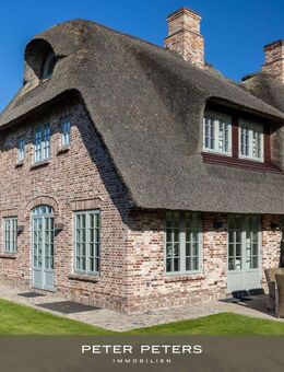 Charmante reetgedeckte Ferienhaushälfte in toller Lage von Wenningstedt - Wenningstedt-Braderup (Sylt)