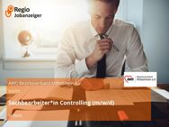 Sachbearbeiter*in Controlling (m/w/d) - Köln