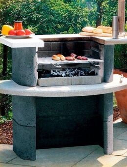 Buschbeck Holzkohlegrill Grillbar Rica, BxTxH: 110x65x93 cm