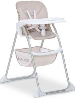 Hauck Hochstuhl Sit N Fold, beige, schmal faltbar