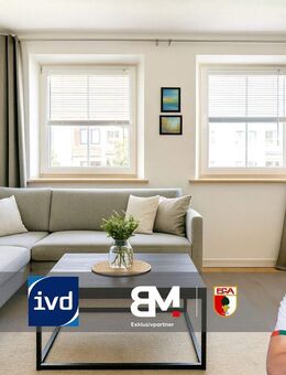 In Kürze frei! 2016 renovierte 3-Zimmer Wohnung mit 59 m² und Westbalkon in Augsburg-Oberhausen - Augsburg