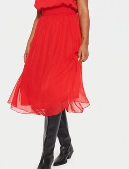 Saint Tropez Midirock CoralSZ Skirt aus Chiffon
