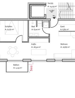 NEUBAU: 2-Zi-Wohnung mit zwei Balkonen - Erlangen