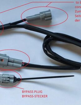 Seitenständerschalter-Bypass mit Erweiterungsset Yamaha Tenere 700 T7 - Pasewalk