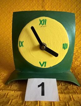 Quarz Standuhr von einem Kunst-Handwerker von Hand gefertigt - Aachen