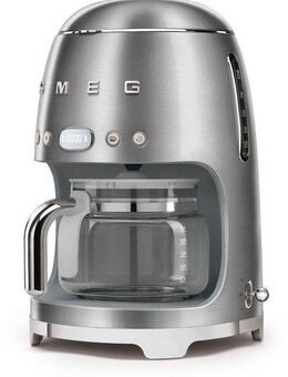 Smeg Filterkaffeemaschine DCF02SSEU, 1,4l Kaffeekanne, Permanentfilter 1x4