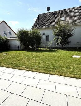 Moderne 3-Zimmer-EG-Wohnung mit großem Garten in ruhiger Lage - Moosburg (Isar)