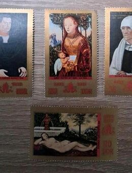 Briefmarken DDR 1972 Gemälde Lucas Cranach komplett postfrisch - Görlitz