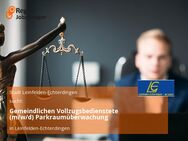 Gemeindlichen Vollzugsbedienstete (m/w/d) Parkraumüberwachung - Leinfelden-Echterdingen