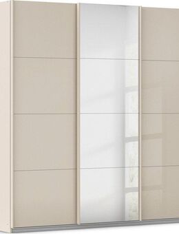 rauch Schwebetürenschrank Kleiderschrank Kleiderschränke Schrank Garderobe AGORDO mit Glasfront durchdachte Innenausstattung, in 4 Breiten und 2 Höhen MADE IN GERMANY