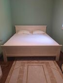 Schlafbeet mit matratzen 180×200 sehr gute in 26892