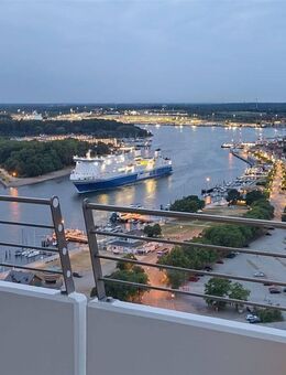 Moderne 2-Zimmer-Ecksuite mit TG-Stellplatz und herrlichem Trave- und Meerblick - Lübeck