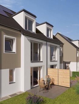 NEUBAU - Doppelhaushälfte mit stylischer Küche und autarkem Energiekonzept im RieterBogen Kornburg - Nürnberg