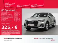 Audi Q3, Sportback 40 TFSI qu S line Business-Paket Assistenz-Paket, Jahr 2021 - München