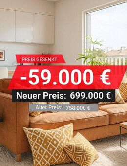 Effizient geschnittene 3-Zimmer-Wohnung für Paare und kleine Familien - JETZT ZUM AKTIONSPREIS - München