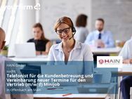 Telefonist für die Kundenbetreuung und Vereinbarung neuer Termine für den Vertrieb (m/w/d) Minijob - Offenbach (Main)