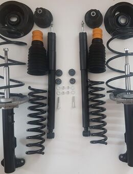 Fahrwerk Serienfahrwerk Standardfahrwerk Mercedes Benz C-Klasse C Klasse W203 S203 Federn Stoßdämpfer Domlager Staubschutz neu - Großbeeren
