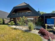 Einfamilienhaus mit Schwimmbad, Sauna und großem Grundstück in ruhiger Lage in Hesel - Hesel