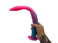 NeonWave Glow Dildo – Leuchtende Tiefsee-Fantasie, 41 cm für intensive Momente - Essen