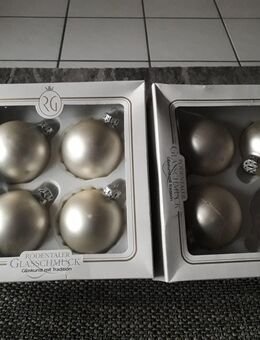Weihnachtskugeln silber 7 Stück € 3,- - Euskirchen