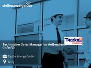 Technischer Sales Manager im Außendienst (m/w/d) - Alzey