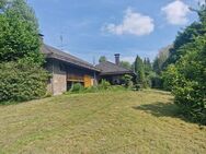 *Bungalow freistehend + weitere Etage möglich, Garagen, Schwimmhalle, Teich groß, zusätzl. Baugrund* - Südlohn