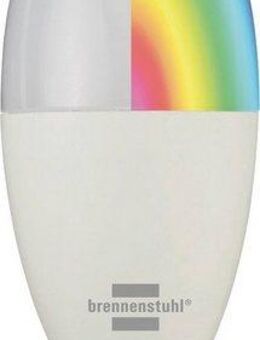 Brennenstuhl LED-Leuchtmittel Connect WiFi SB 400, E14, Farbwechsler, SmartHome-fähig, mit Timer