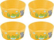 KOZIOL Kinderschale CONNECT BOWL AFRICA, Kunststoff, (Set, 4-tlg), 100% recycelbar,100% made in Germany CO² neutral produziert, 400 ml