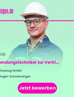 Anwendungstechniker zur Vertriebsunterstützung (m/w/d) - Villingen-Schwenningen