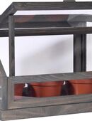 Dobar Mini Design Gewächshaus Frühbeet Frühbeetkasten #29168 in 75217