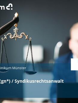 Volljurist (gn*) / Syndikusrechtsanwalt (gn*) - Münster