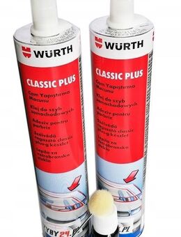 WÜRTH WURTH Glasmontageset - 2x Glaskleber 300ml Primer 10ml - Wuppertal