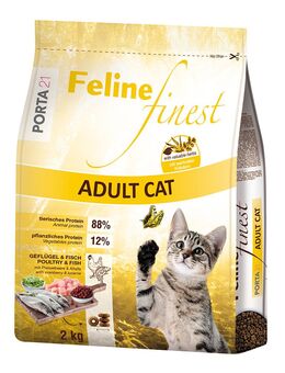 Sparpaket Porta 21 2 x 2 kg - Feline Finest Adult Cat