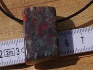 Blutjaspis + Lederband Mineralien 472 - Wiggensbach