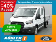 Ford Transit, Pritsche Doka 350 L2 Trend, Jahr 2023 - Bad Nauheim