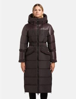 khujo Wintermantel Julita2 Warmer Damen Hybrid-Mantel mit zahlreichen Features